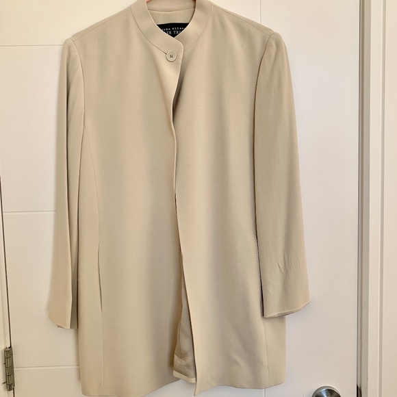 Linda Allard Ellen Tracy Longline Blazer - Picture 1 of 2